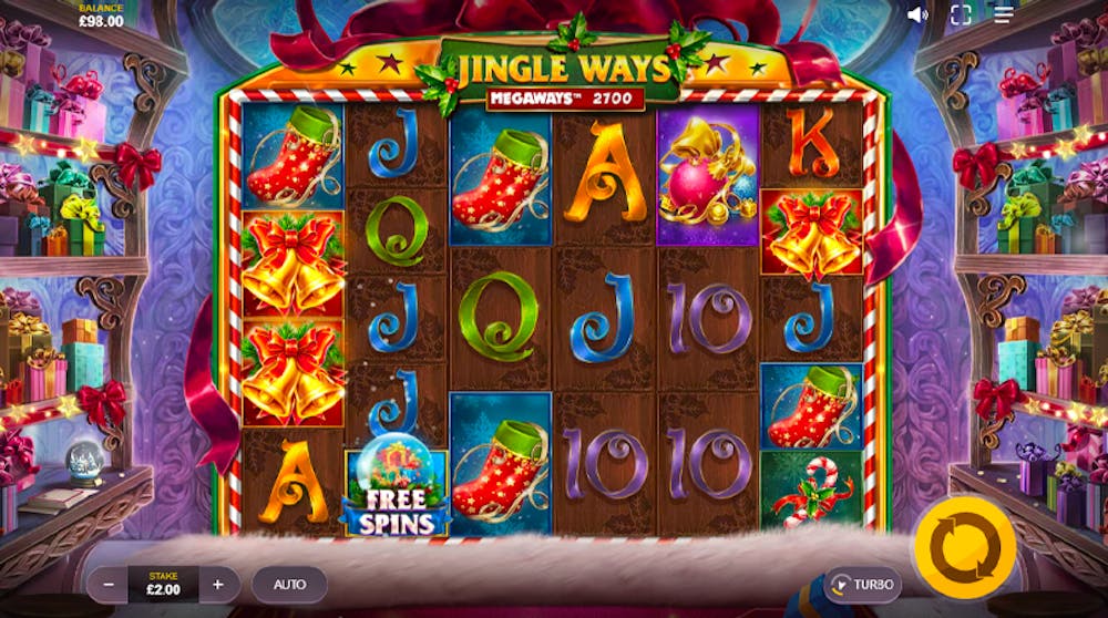 Jingle Ways Megaways &#8211; RTP, Paylines, Features &#038; Free Play logo