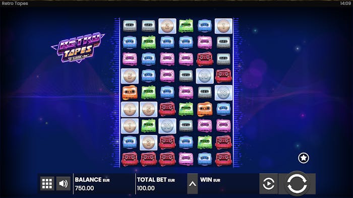 retro tapes multiplier wild feature