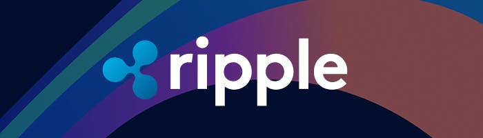 Official Ripple logo - a popular form of crypto available at online casinos in Australia.