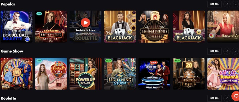 roosterbet live casino