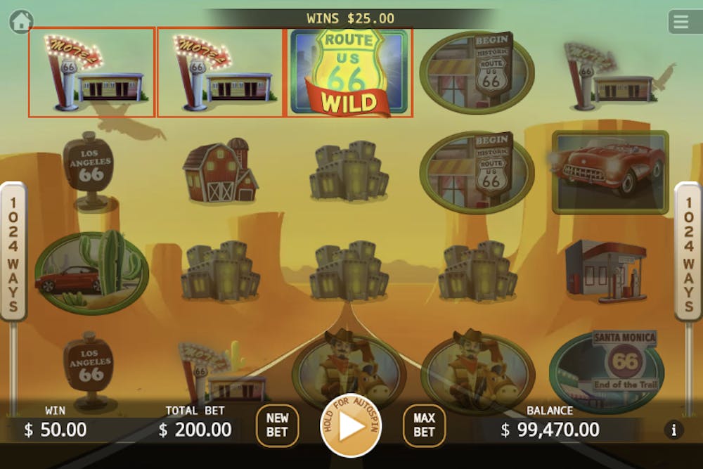 route 66 slot