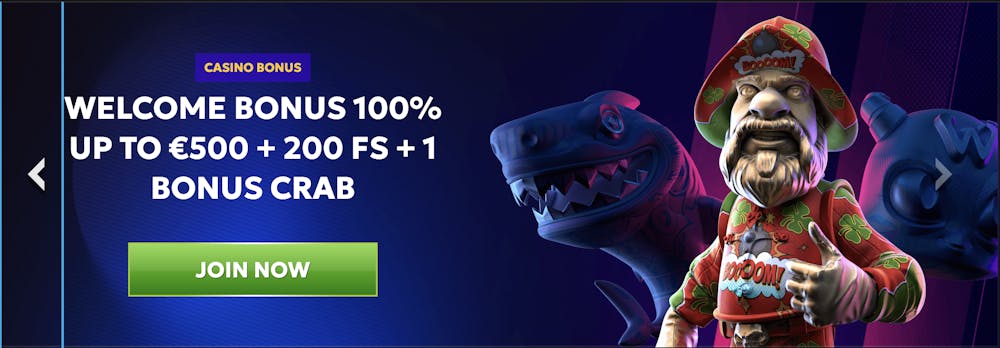 rtbet casino sign up bonus