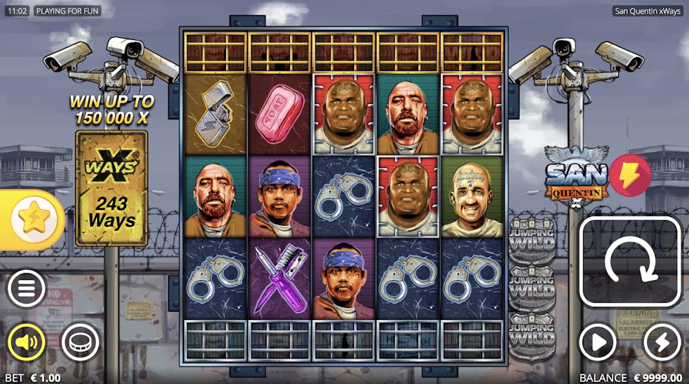 San Quentin Xways Slot: Paylines, Symbols, RTP &#038; Free Play logo