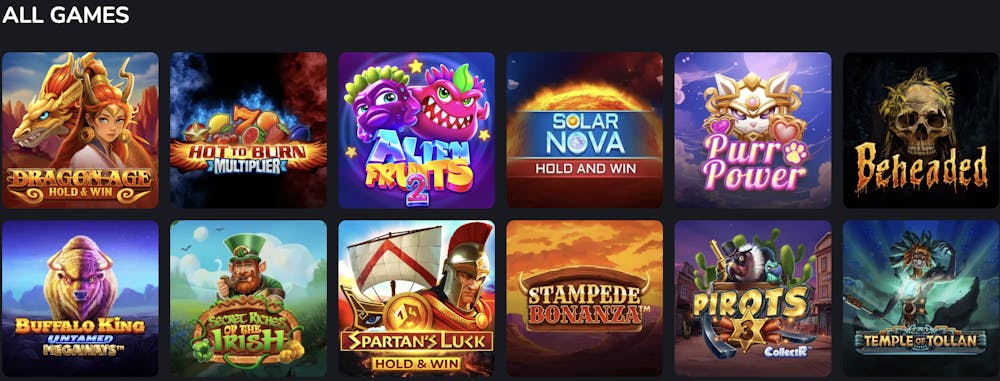 scream casino games