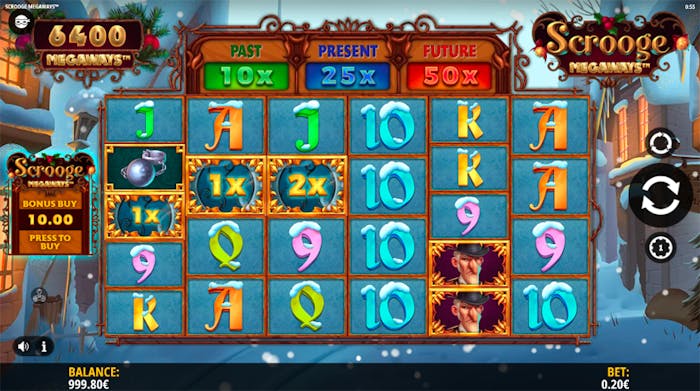 Scrooge Megaways reels