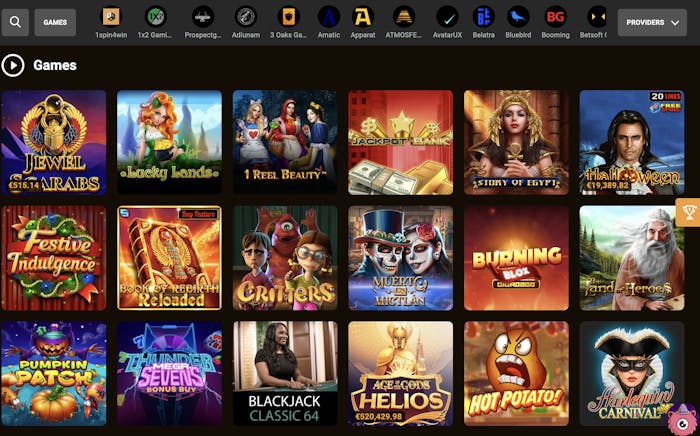 shambala casino games