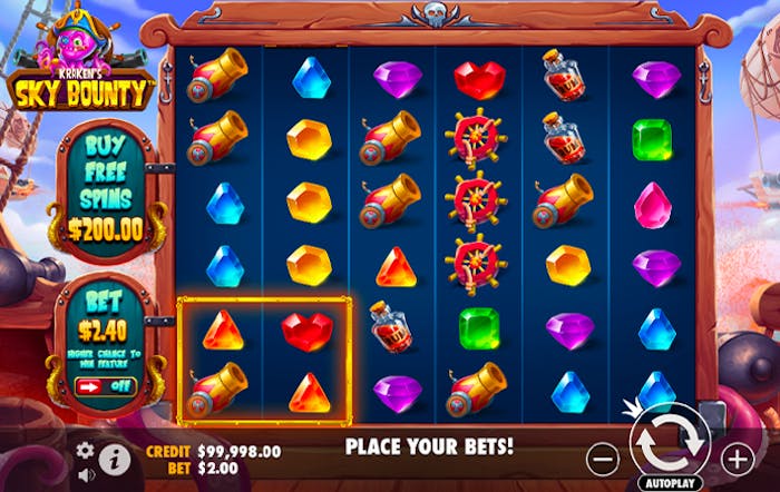 Sky bounty colossal symbols