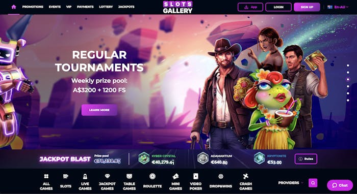 slots gallery home page