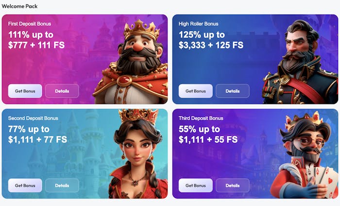 Spinrise Casino’s promotions section, featuring offers like the casino welcome bonus of 100% up to €2024 plus 100 free spins, Monday Money Boost, and Quick Cash Tournament.