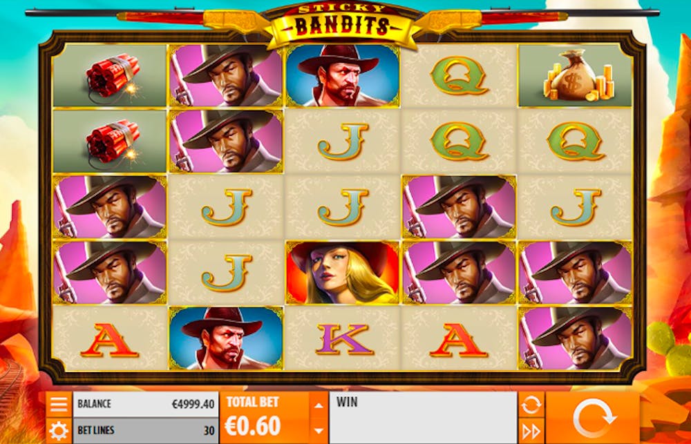 sticky bandits slot