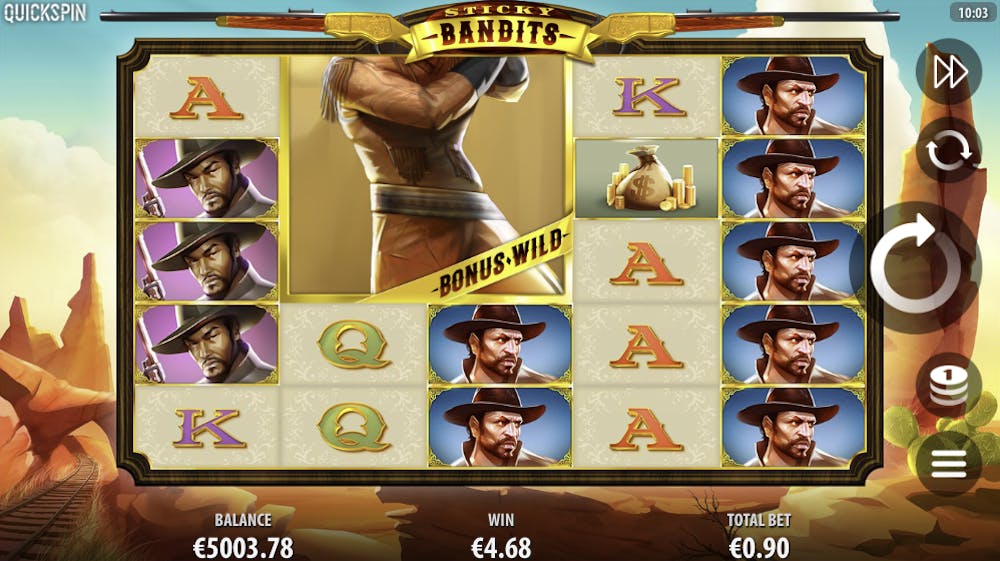 sticky bandits slot