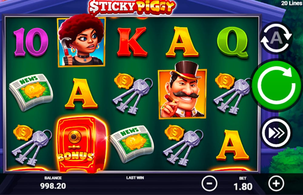 Sticky Piggy Slot: Paylines, Symbols, RTP &#038; Free Play logo