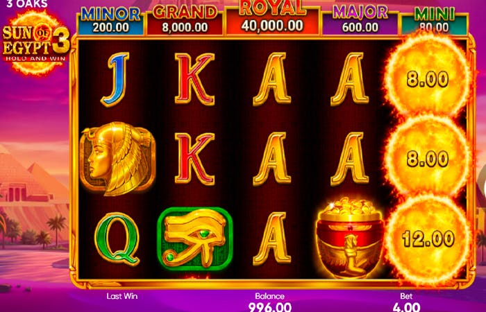 sun of egypt 3 slot