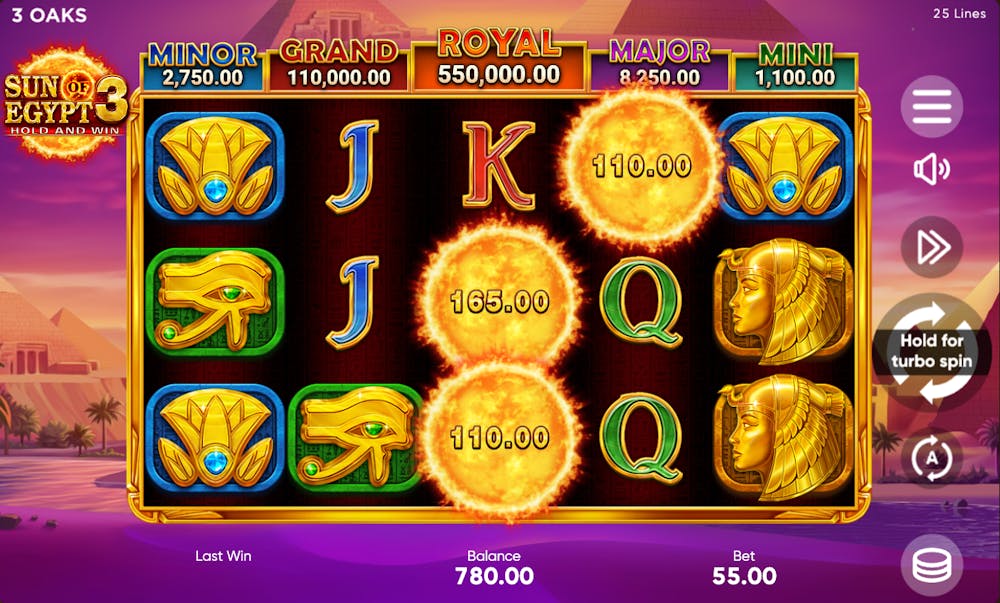 sun of egypt 3 slot