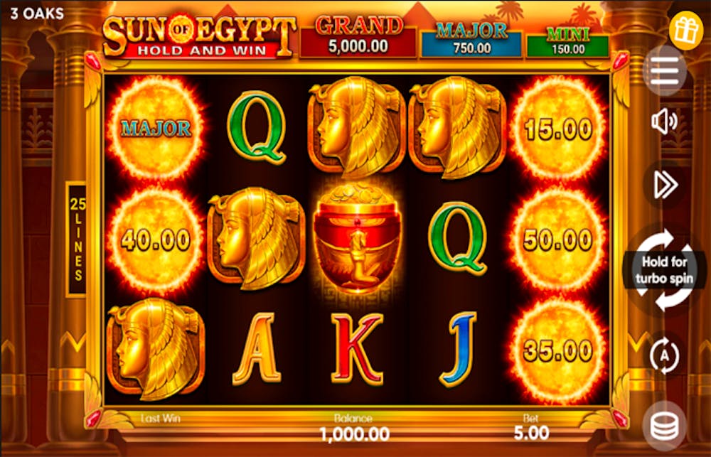 Sun of Egypt 2 Slot: Paylines, Symbols, RTP &#038; Free Play logo