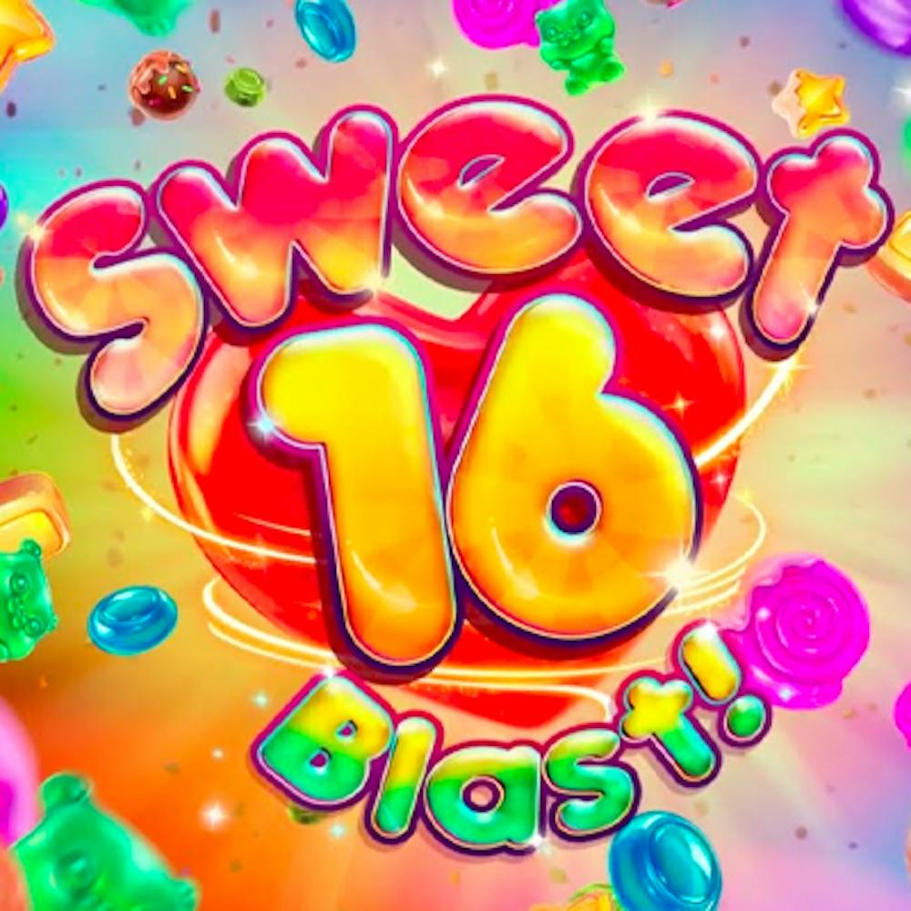 Sweet 16 Blast Slot: Paylines, Symbols, RTP & Free Play logo