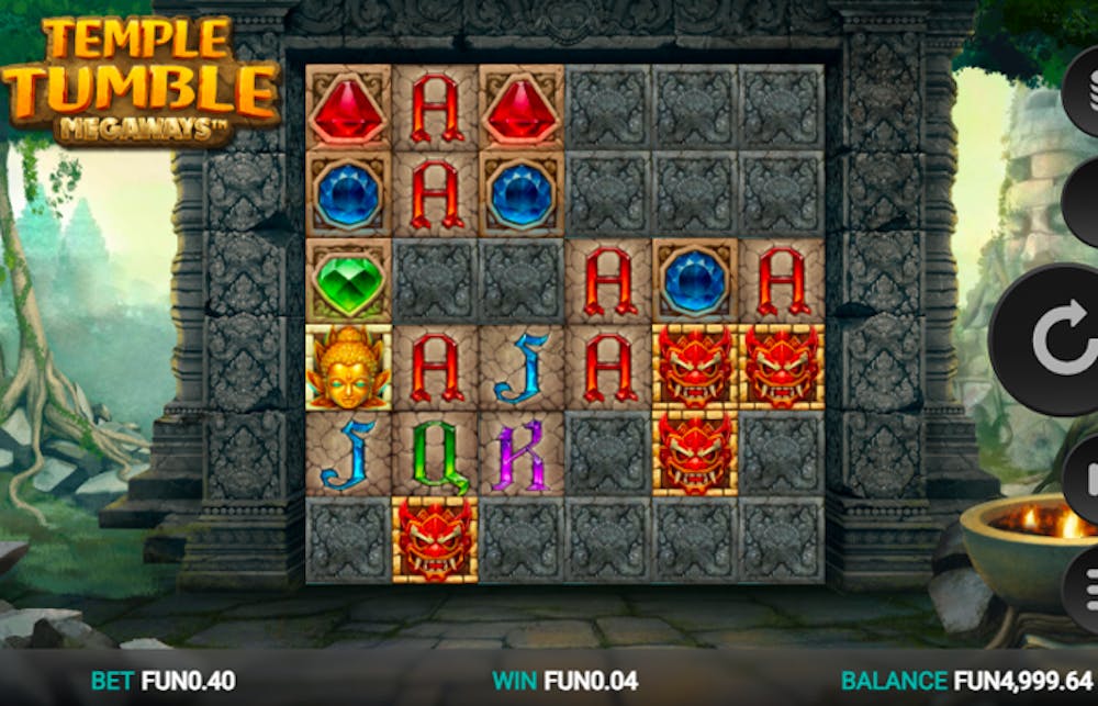 Temple Tumble Megaways: Paylines, Symbols, RTP &#038; Free Play logo