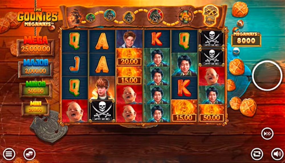 The Goonies Megaways Slot Review: RTP, Volatility, and Features logo