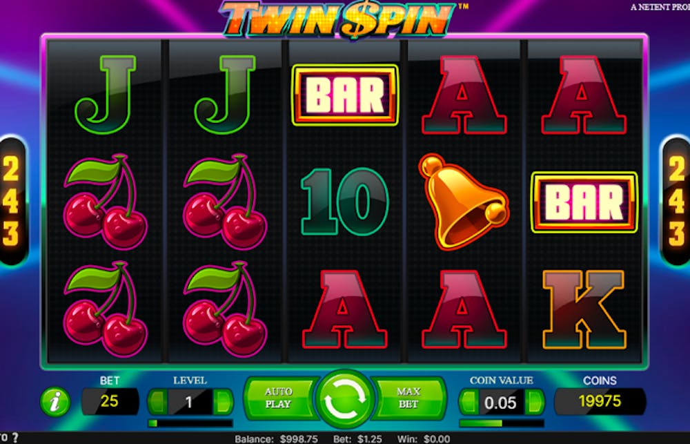 Twin Spin Slot: Paylines, Symbols, RTP &#038; Free Play logo