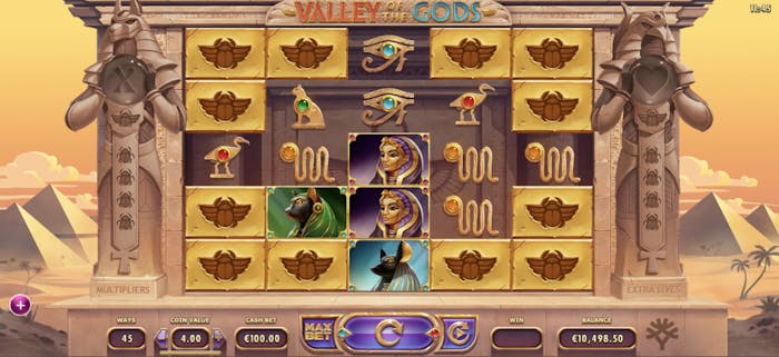 valley of the gods slot