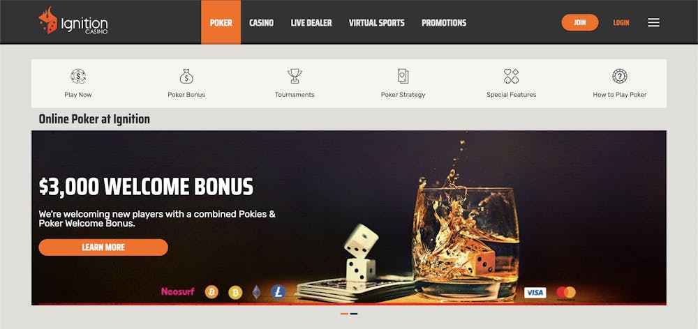 ignition casino welcome bonus