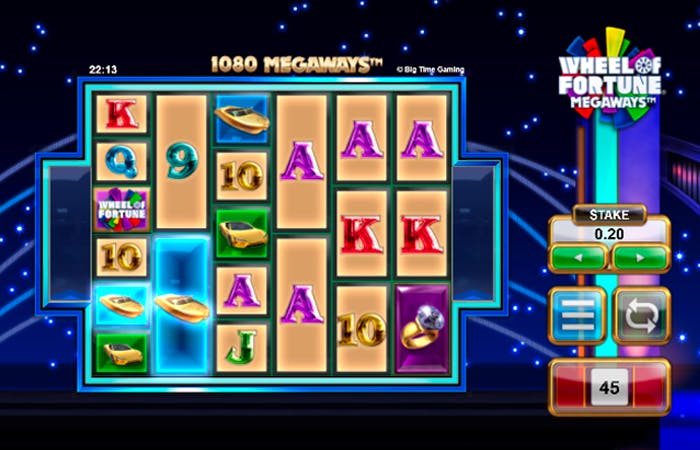 wheel of fortune megaways slot