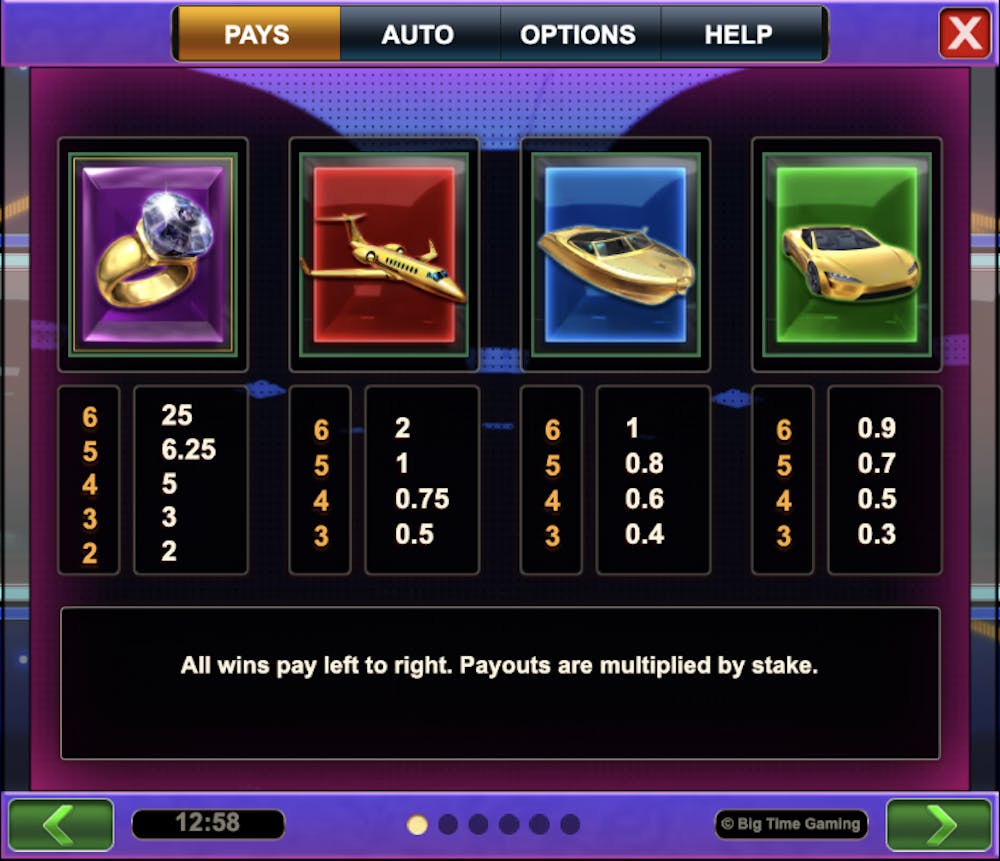 wheel of fortune slot symbols