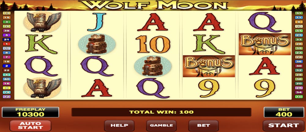 wolf moon slot